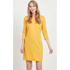 Желтое платье