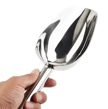 Кастомная металлическая чаша для шампанского c совком для льда