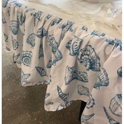 Подзор для кровати, морской принт