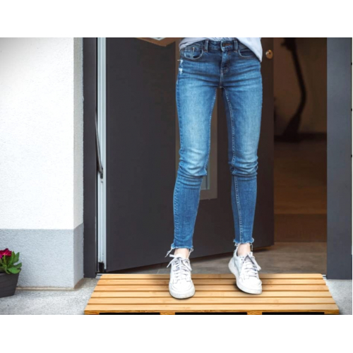 Бамбуковый коврик для душа 