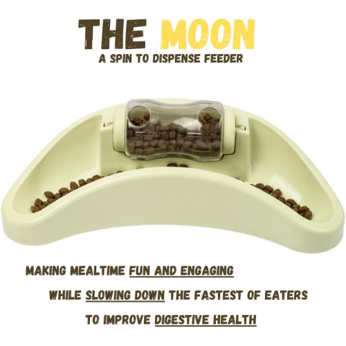 Игрушка-раскручивающийся диспенсер для корма с обучением «Поверни и получи»