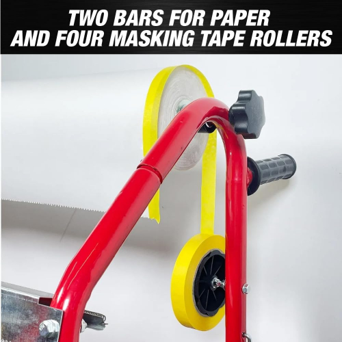 Многофункциональная мобильная машина для маскировочной пленки с несколькими рулонами и дополнительными аксессуарами