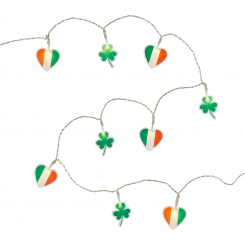 Светодиодные гирлянды на батарейках для празднования Дня Святого Патрика