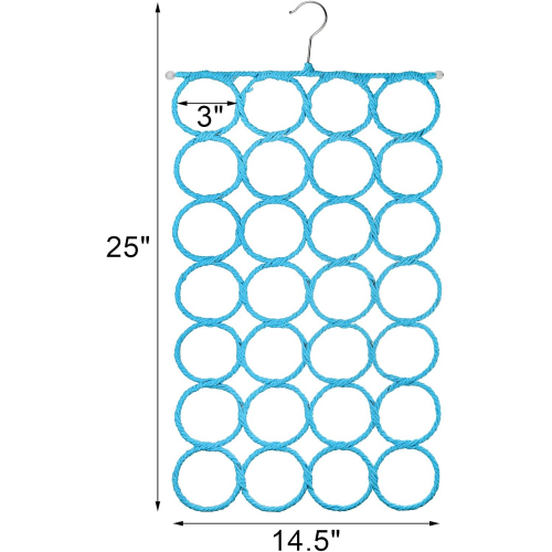 Складная вешалка-органайзер для экономии пространства в шкафу 