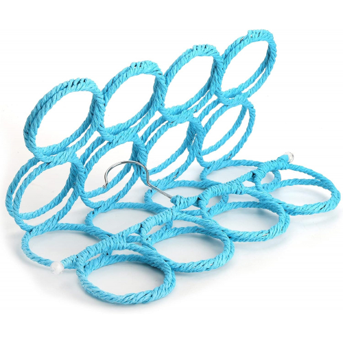 Складная вешалка-органайзер для экономии пространства в шкафу 