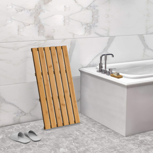 Бамбуковый коврик для душа 