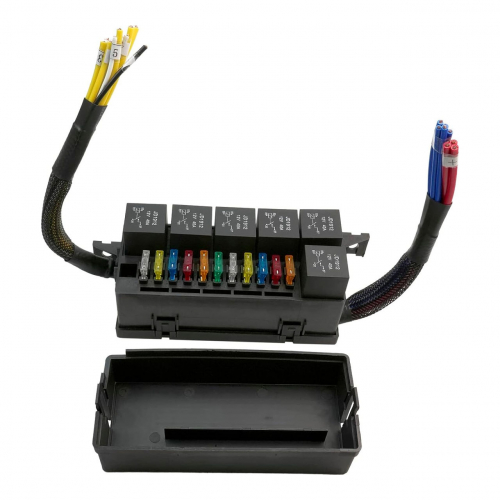 Блок предохранителей и реле 12 В с предварительной проводкой для автомобилей