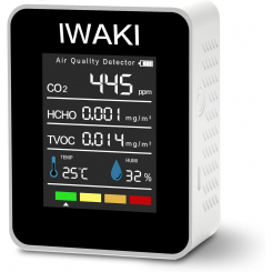 Портативный монитор качества воздуха Iwaki 5-в-1