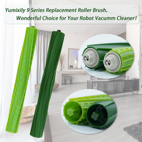 Комплект двойных резиновых щеток для пылесоса