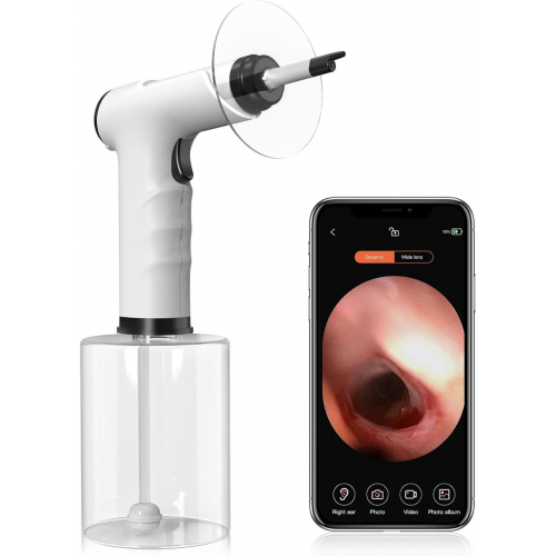 Перезаряжаемый набор для удаления ушной серы