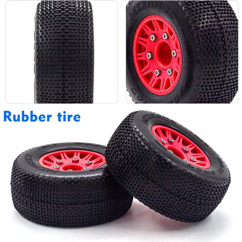 Goolsky 4 шт. Austar AX-3008 Высокопроизводительные шины 108 мм в масштабе 1/10 с ободом колеса