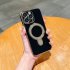 Магнитный чехол с подставкой для iPhone 15 Pro, с защитой камеры и поддержкой MagSafe