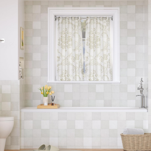 Регулируемые стержни для штор 2,5 м — нержавеющая сталь, без сверления, для окон, ванной, гардероба и зонирования комнаты.