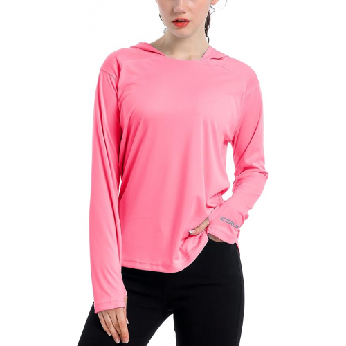 Женская толстовка UPF 50+ защита от солнца с капюшоном