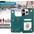 Чехол-книжка PYTWOPY для iPhone 15 Pro Max из веганской кожи с держателем карт, подставкой и магнитным креплением, защита с RFID-блокировкой и магнитной застёжкой