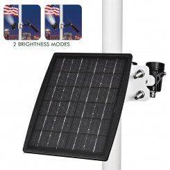 Aurolit 3-в-1 солнечные прожекторы с эффектом Северного сияния — яркое освещение для вашего двора