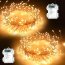 Батарейные гирлянды из медной проволоки с 200 LED-огнями для декора