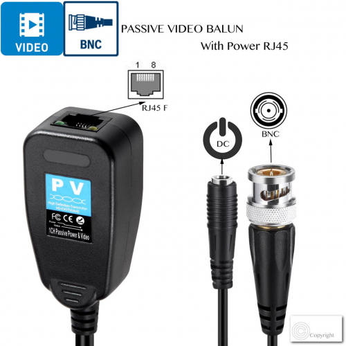 Пассивный видеобалун VIMVIP HD-CVI/TVI/AHD