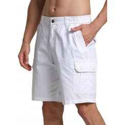 Мужские белые шорты