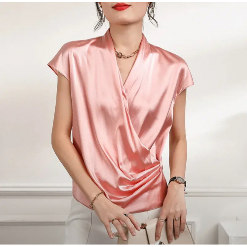 Женская атласная шелковая накидка