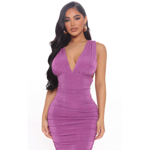 Идеальное облегающее платье - Орхидея