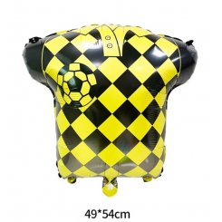 Желто-черный шар (для футбольной вечеринки)