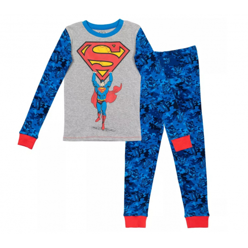 Детская пижама-комплект DC Comics «Робин» — рубашка и брюки для сна в стиле косплей