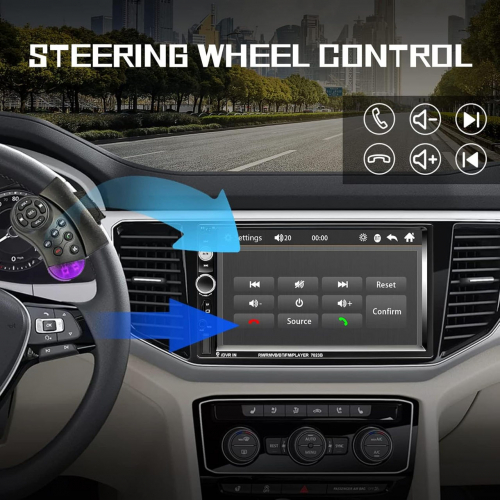 Автомагнитола с камерой заднего вида