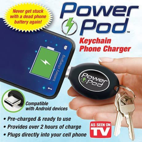 Портативное зарядное устройство для телефона Power Pod Android USB