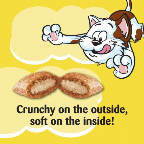 Набор лакомств для кошек: мягкие и хрустящие, с ароматом барбекю, лососем и тунцом — (860 г)