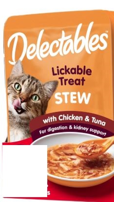 Hartz Delectables: Набор Лакомств «Stew» для Взрослых и Пожилых Котов, 1шт