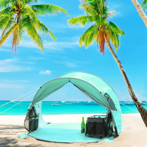 Пляжная палатка с защитой от ультрафиолета UPF 50+ 