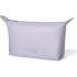 Универсальная косметичка-органайзер в стильных конфетных оттенках, 22×20 см, серо-лиловая 