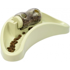 Игрушка-раскручивающийся диспенсер для корма с обучением «Поверни и получи»