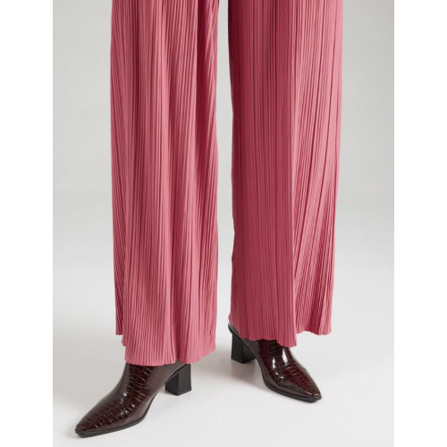 Женские широкие брюки в розовом цвете