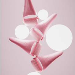 Набор для массажа лица с ледяным валиком