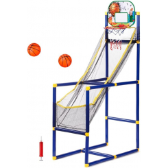 Мини-баскетбольный стенд для детей — игровой набор для родительского взаимодействия, с мини-мячами и насосом, для дома и улицы
