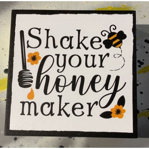 Деревянный маленький поднос