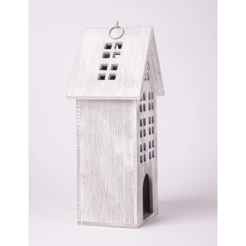 Декоративный деревянный домик-скворечник для интерьера