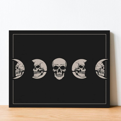 Готовая к подвешиванию картина на холсте 30×38 см — яркий акцент для интерьера с юмором