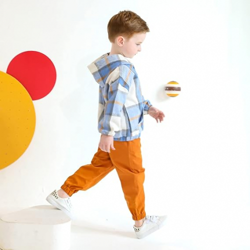 Детский комплект для мальчиков осень-зима: куртка и брюки