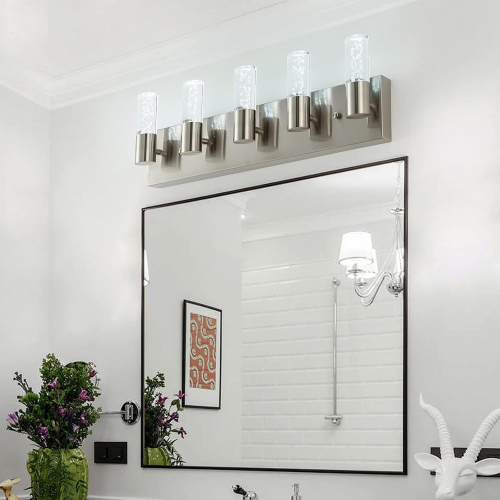 Светильники для ванной комнаты на 5 ламп