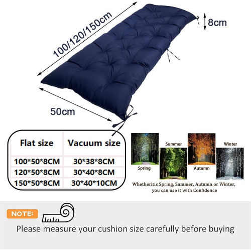 Подушка для садовой скамейки 