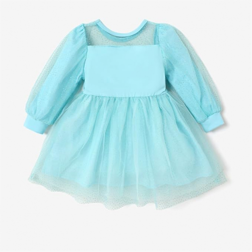 Платье с тюлевым юбочкой и принтами персонажей Диснея для девочек