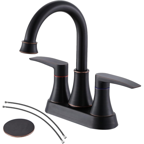 Смеситель для раковины в ванной комнате из бронзы