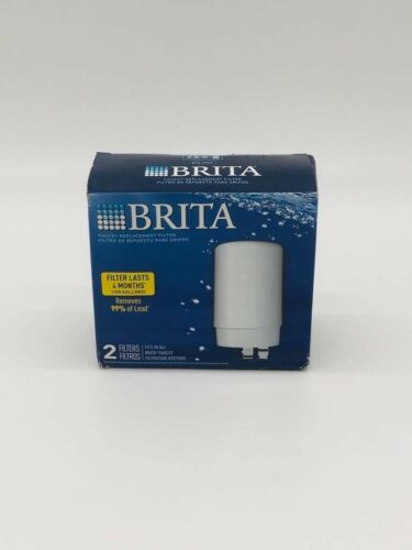 Brita запасной фильтр для водопроводного крана, 2 упаковки фильтров, FR-200, белый