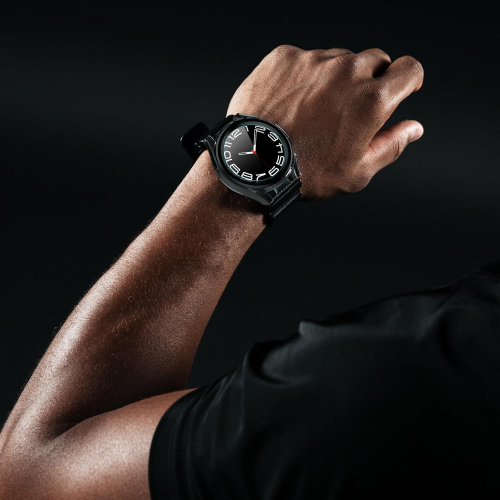 Защитный комплект для Samsung Galaxy Watch 6 Classic 43 мм – чехол и защитное стекло (2 в 1, 1 комплект)