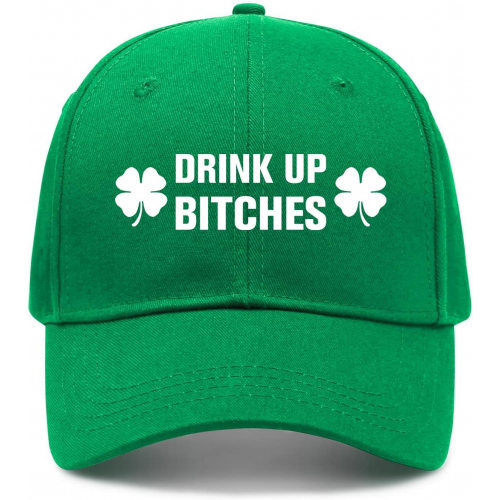 Кепка с вышивкой клевера ко Дню святого Патрика 