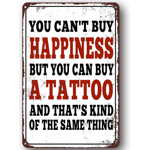 Декоративная металлическая табличка из алюминия для интерьера, 30,5 × 20,3 см