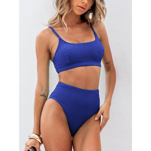 Женский купальник с высокой талией